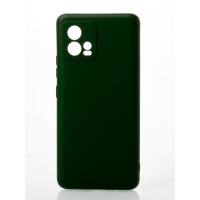 Силиконовый чехол SOFT Silicone Case для Motorola Moto G72 (без лого) темно-зеленый