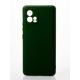 Силіконовий чохол SOFT Silicone Case для телефону Motorola Moto G72 (без лого) темно-зелений
