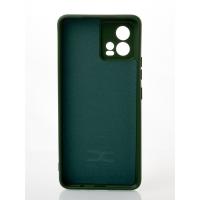 Силіконовий чохол SOFT Silicone Case для телефону Motorola Moto G72 (без лого) темно-зелений