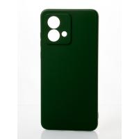 Силиконовый чехол SOFT Silicone Case для Motorola Moto G84 (без лого) темно-зеленый