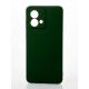 Силіконовий чохол SOFT Silicone Case для телефону Motorola Moto G84 (без лого) темно-зелений