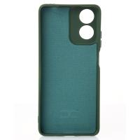 Силіконовий чохол SOFT Silicone Case для телефону Motorola G04 (без лого) темно-зелений