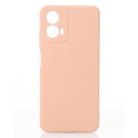 Силіконовий чохол SOFT Silicone Case для телефону Motorola G24 (без лого) пудра