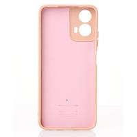 Силиконовый чехол SOFT Silicone Case для Motorola G24 (без лого) пудра