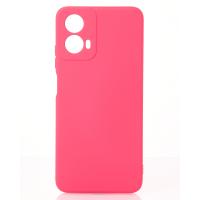 Силиконовый чехол SOFT Silicone Case для Motorola G24 (без лого) малиновый