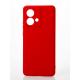 Силіконовий чохол SOFT Silicone Case для телефону Motorola Edge 40 Neo (без лого) червоний