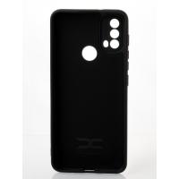 Силиконовый чехол SOFT Silicone Case для Motorola E40 (без лого) черный