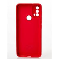 Силиконовый чехол SOFT Silicone Case для Motorola E40 (без лого) красный