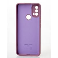 Силиконовый чехол SOFT Silicone Case для Motorola E40 (без лого) лаванда