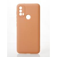 Силиконовый чехол SOFT Silicone Case для Motorola E40 (без лого) пудра