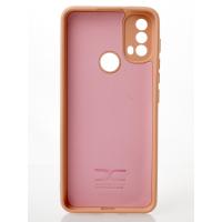 Силиконовый чехол SOFT Silicone Case для Motorola E40 (без лого) пудра