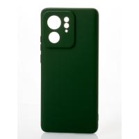 Силіконовий чохол SOFT Silicone Case для телефону Motorola Edge 40 (без лого) темно-зелений