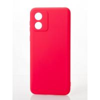 Силиконовый чехол SOFT Silicone Case для Motorola E13 (без лого) малиновый