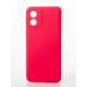 Силиконовый чехол SOFT Silicone Case для Motorola E13 (без лого) малиновый