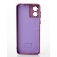 Силіконовий чохол SOFT Silicone Case для телефону Motorola E13 (без лого) лаванда