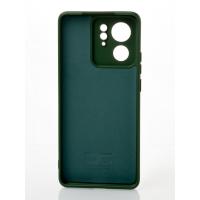 Силиконовый чехол SOFT Silicone Case для Motorola Edge 40 (без лого) темно-зеленый