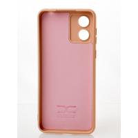 Силиконовый чехол SOFT Silicone Case для Motorola E13 (без лого) пудра