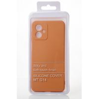 Силиконовый чехол SOFT Silicone Case для Motorola G14 (без лого) пудра