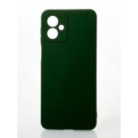 Силиконовый чехол SOFT Silicone Case для Motorola G14 (без лого) темно-зеленый