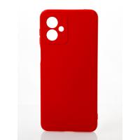 Силиконовый чехол SOFT Silicone Case для Motorola G14 (без лого) красный