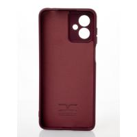 Силиконовый чехол SOFT Silicone Case для Motorola G14 (без лого) бордовый