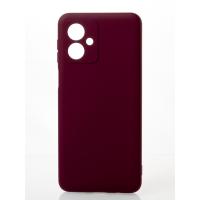 Силиконовый чехол SOFT Silicone Case для Motorola Moto G54 (без лого) бордовый