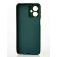 Силіконовий чохол SOFT Silicone Case для телефону Motorola Moto G54 (без лого) темно-зелений
