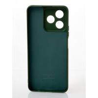 Силіконовий чохол SOFT Silicone Case для телефону Realme C51 (без лого) темно-зелений