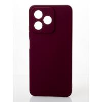 Силіконовий чохол SOFT Silicone Case для телефону Realme C51 (без лого) бордовий