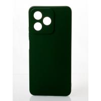 Силиконовый чехол SOFT Silicone Case для Realme C53 (без лого) темно-зеленый