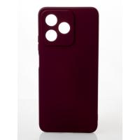 Силиконовый чехол SOFT Silicone Case для Realme C53 (без лого) бордовый