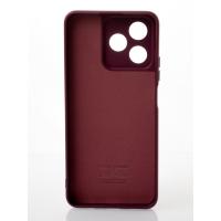 Силиконовый чехол SOFT Silicone Case для Realme C53 (без лого) бордовый