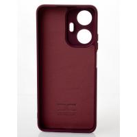 Силіконовий чохол SOFT Silicone Case для телефону Realme C55 (без лого) бордовий