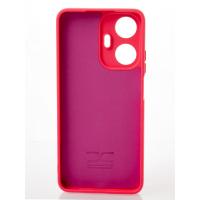 Силиконовый чехол SOFT Silicone Case для Realme C55 (без лого) малиновый