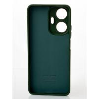 Силиконовый чехол SOFT Silicone Case для Realme C55 (без лого) темно-зеленый