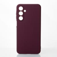 Силіконовий чохол SOFT Silicone Case для телефону Samsung A16 (без лого) бордовий