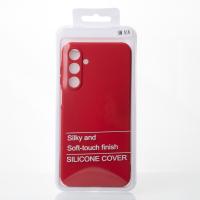 Силиконовый чехол SOFT Silicone Case для Samsung A16 (без лого) красный