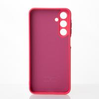 Силиконовый чехол SOFT Silicone Case для Samsung A16 (без лого) малиновый