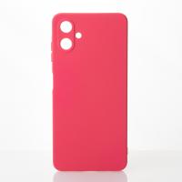 Силиконовый чехол SOFT Silicone Case для Samsung A06 (без лого) малиновый