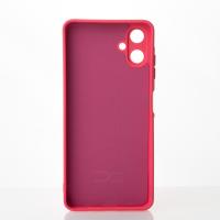 Силиконовый чехол SOFT Silicone Case для Samsung A06 (без лого) малиновый