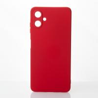 Силіконовий чохол SOFT Silicone Case для телефону Samsung A06 (без лого) червоний