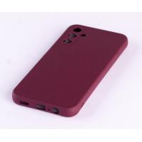 Силіконовий чохол SOFT Silicone Case для телефону Samsung A14 (без лого) бордовий