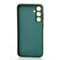 Силіконовий чохол SOFT Silicone Case для телефону Samsung S23 FE (без лого) темно-зелений