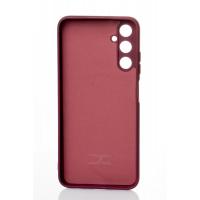 Силиконовый чехол SOFT Silicone Case для Samsung A05S (без лого) бордовый