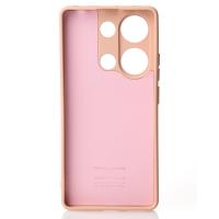 Силиконовый чехол SOFT Silicone Case для Xiaomi Redmi Note 13 Pro 4G (без лого) пудра