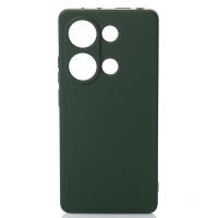 Силіконовий чохол SOFT Silicone Case для телефону Xiaomi Redmi Note 13 Pro 4G (без лого) темно-зелений