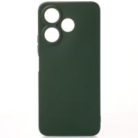 Силиконовый чехол SOFT Silicone Case для Xiaomi Redmi 13 (без лого) темно-зеленый