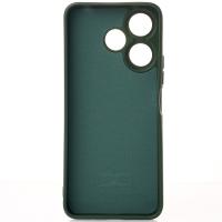 Силіконовий чохол SOFT Silicone Case для телефону Xiaomi Redmi 13 (без лого) темно-зелений