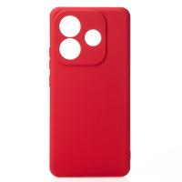 Силиконовый чехол SOFT Silicone Case для Xiaomi Redmi Note 14 (без лого) красный