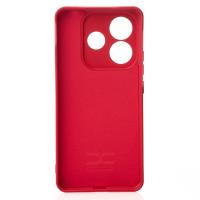 Силиконовый чехол SOFT Silicone Case для Xiaomi Redmi Note 14 (без лого) красный